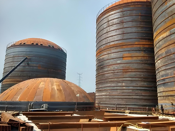 通许焦粉钢板仓